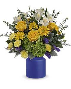 Teleflora's Sunrise At Sea Bouquet