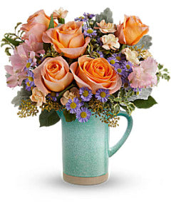 Teleflora's Aqua Amour Bouquet