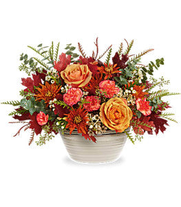 Teleflora's Rustic Harvest Centerpiece