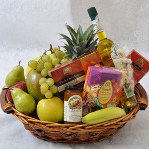 CARISMA FLORISTS&reg; Fruit & Gourmet Basket CF-08