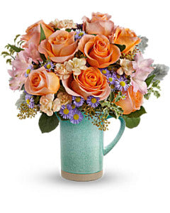 Teleflora's Aqua Amour Bouquet