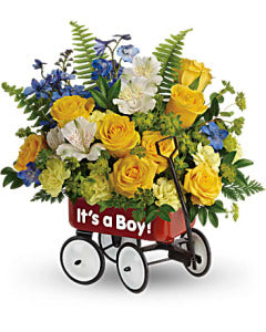 Teleflora's Sweet Little Wagon Bouquet