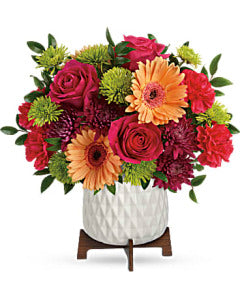 Teleflora's Mid Mod Brights Bouquet